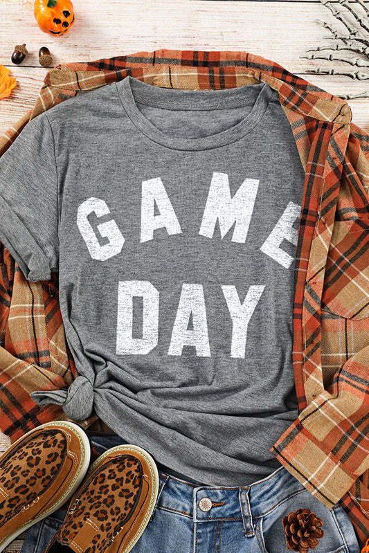 GAME DAY Crewneck Graphic Tee